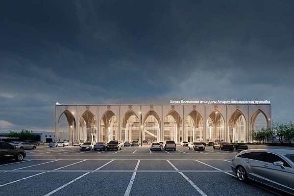 Construction of the new airport terminal complex at atyrau airport will be complete in 2026