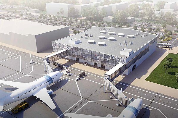 The new terminal of Tomsk airport "Bogashevo" is planned to be put into operation in August