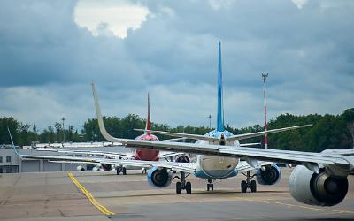 Пассажиропоток российских авиакомпаний за первое полугодие вырос на 18%
