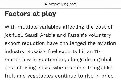 Экспорт топлива из России в сентябре достиг 11-месячного минимума, пишет Simple Flying