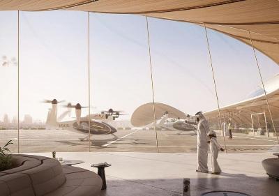 На авиасалоне Dubai Airshow, продемонстрируют аэротакси