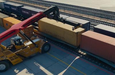 TRANSPORT AND LOGISTICS CENTER (TLC) “ZHETYGEN” RECEIVED AND PROCESSED THE FIRST CONTAINER TRAIN