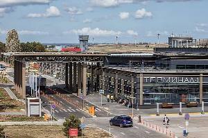 В аэропорту Анапы построят крытые галереи, соединяющие павильон ж/д станции и терминалы